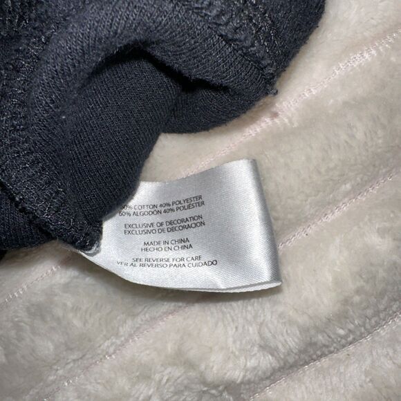 Eddie Bauer Mens Black Quarter Zip Long Sleeve Sweater Size Medium - Picture 7 of 8